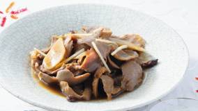 砂肝のしょうがあえ