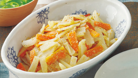 にんじんとじゃがいものごま酢あえ