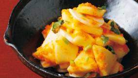 りんごとかぶのサラダ