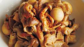 豚肉とうずら卵のポン酢しょうゆ煮