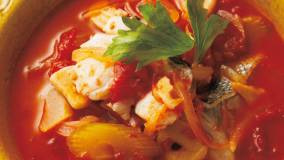 たらのトマトソース煮