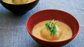 ふろふきかぶのごま汁