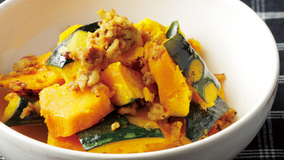 かぼちゃの温サラダ