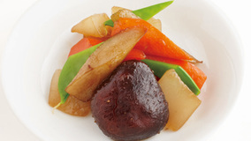 根菜とこんにゃくの煮物