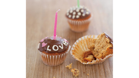 コーヒーとチョコのカップケーキ