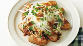 新たまねぎとかつおソテーのサラダ