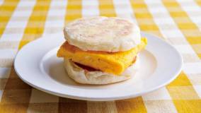 甘い卵焼きサンド