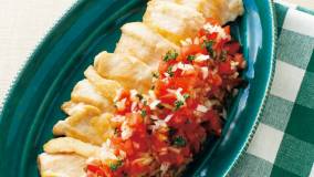 鶏むねソテーの野菜ソース