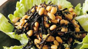 ひじきと大豆のサラダ