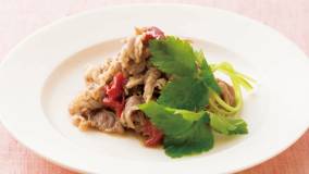 豚肉のサッと煮 梅風味