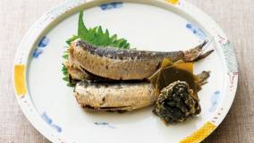 いわしの赤じそ煮