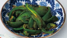 焼きピーマンのマリネ