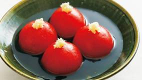 丸ごとトマトのだしびたし