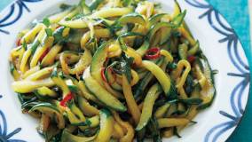 切り干しきゅうりのきんぴら