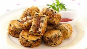 なすの香り　パン粉揚げ