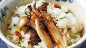 みそきのこご飯