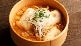 担々風きりたんぽみそ鍋