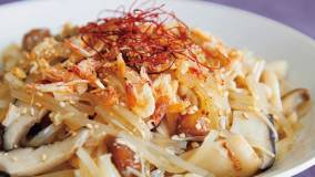 たっぷりきのこのチャプチェ