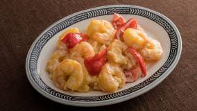 ヨーグルトのえびマヨ風