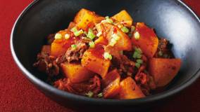 大根とキムチの煮物