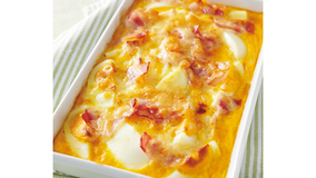 ゆで卵の簡単グラタン