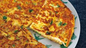 大根の台湾風卵焼き