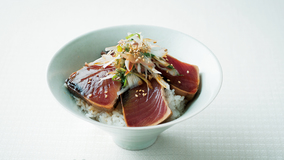 かつおのづけ丼 ごま風味