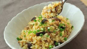 しいたけのピラフ