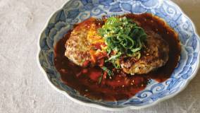 焼き肉味のハンバーグ