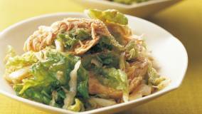 白菜と蒸し鶏のナムルサラダ