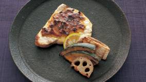 かじきのきのこみそ焼き