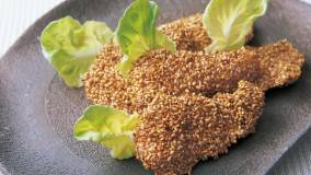 さけのごま揚げ焼き