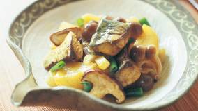 さばの蒸し煮 カレー風味