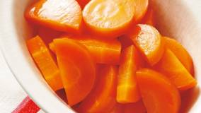 春にんじんのレモン風味グラッセ