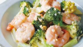えびとブロッコリーの甘酢マヨ