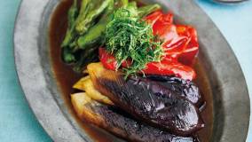 夏野菜の焼きびたし