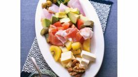 2種ソースのあり合わせ盛り合わせ