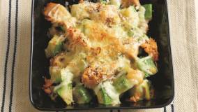 ツナとアボカドのチーズ焼き