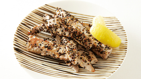 かつおの粗びきこしょう焼き