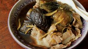 豚肉となすのだし煮