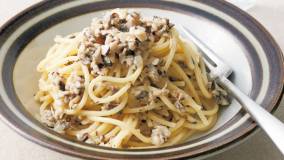 しいたけスパゲッティ