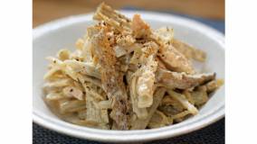 たたきごぼうのツナマヨサラダ