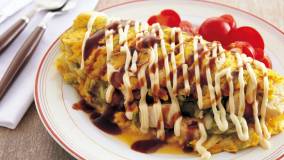 かじきのボリュームオムレツ