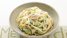 ツナときゅうりのマヨパスタ