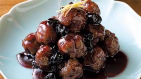 麩入り肉だんごの甘酢あん