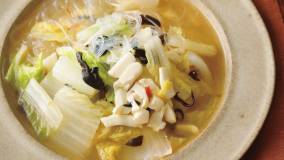 白菜と豆腐のおかずスープ
