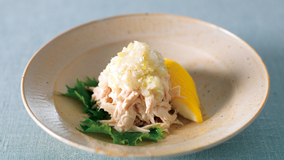 鶏肉のねぎ油がけ