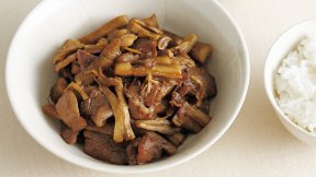 新ごぼうと牛肉のしぐれ煮