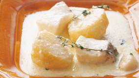 じゃがいもとたらのブランダード風