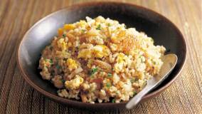 炊き込み玄米チャーハン